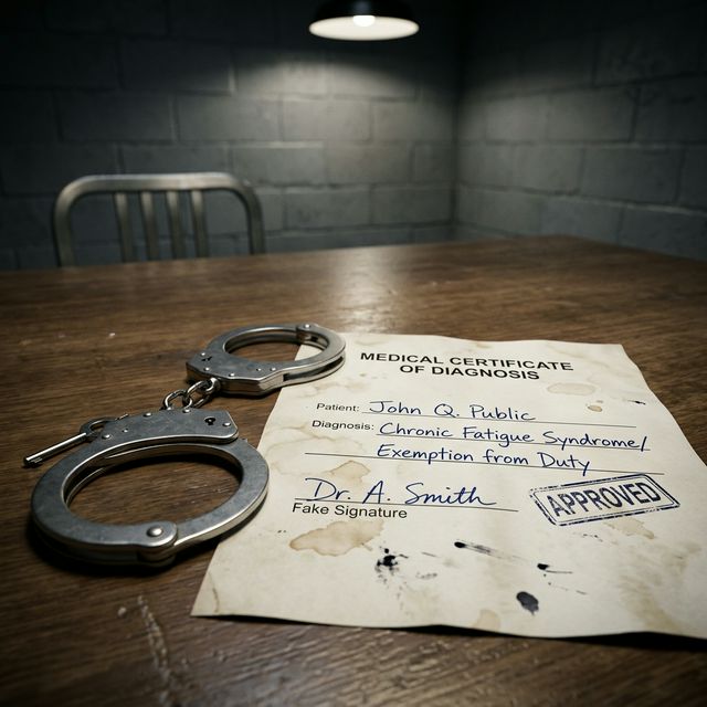 Featured Image for fake-medical-certificate-viral-infection