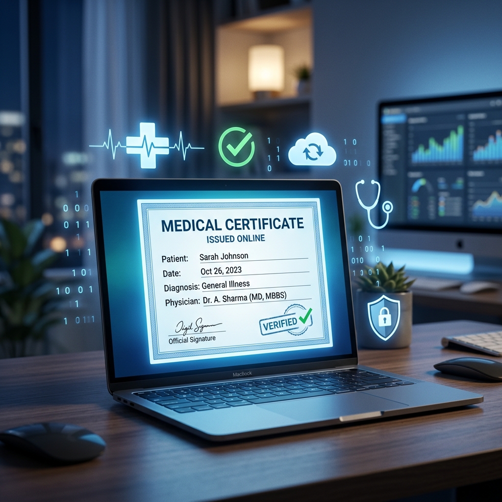 Featured Image for medical-certificate-online-generation-guide